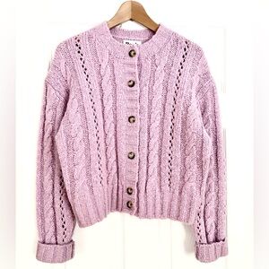 Rouje Lino Chunky Knit Cardigan Size 34
